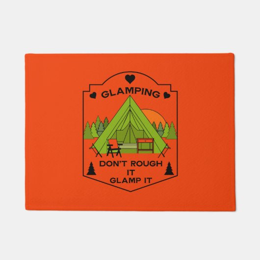 Bell Tent Glamping Fußmatte (Vorderseite)