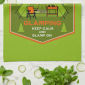 Bell Tent Glamping Geschirrtuch (Gefaltet)