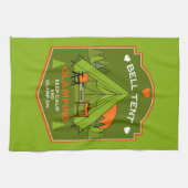 Bell Tent Glamping Geschirrtuch (Horizontal)