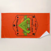 Bell Tent Glamping Strandtuch (Vorderseite)