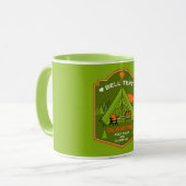 Bell Tent Glamping Tasse (Vorderseite Links)
