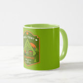 Bell Tent Glamping Tasse (VorderseiteRechts)