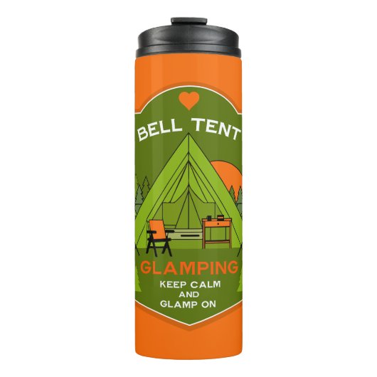 Bell Tent Glamping Thermosbecher (Vorderseite)