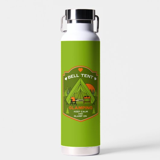 Bell Tent Glamping Trinkflasche (Vorne)