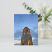 Bell Tower Athens Griechenland Postkarte (Stehend Vorderseite)