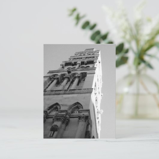 Bell Tower in Split Kroatien Postkarte (Stehend Vorderseite)