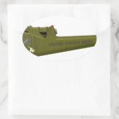 Bell UH-1 Centaur Ovaler Aufkleber (Tasche)