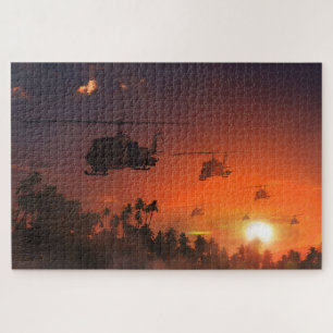 Bell UH-1 Iroquois "Huey" - Iconic Military Puzzle