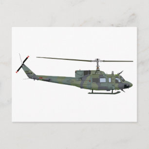 Bell UH-1N 455455 Postkarte