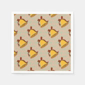 Bell und Bow Serviette (Vorderseite)