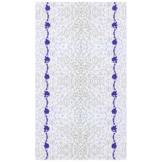 Bell- und Granatapfelmotiv auf Blätter Tischdecke (Vorderseite)