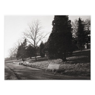 Bell Vue Park, Newport, Mon (Dezember 1977) Fotodruck