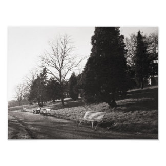 Bell Vue Park, Newport, Mon (Dezember 1977) Fotodruck