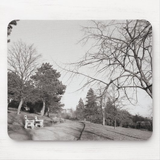 Bell Vue Park, Newport, Mon (Dezember 1977) Mousepad (Vorne)