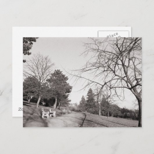 Bell Vue Park, Newport, Mon Postkarte (Vorne/Hinten)