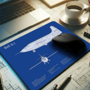 Bell X-1 - Flugzeugkonzepte ABD Mousepad