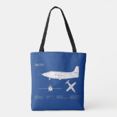 Bell X-1 - Flugzeugkonzepte ABD Tasche (Rückseite)