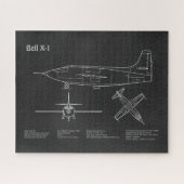 Bell X-1 - Flugzeugkonzepte PD Puzzle (Horizontal)