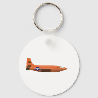 Bell X-1 Rocket-Flugzeug Schlüsselanhänger