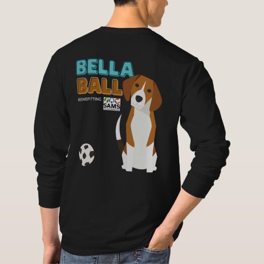 Bella Ball Men's Long Sleeve T - Shirt (Rückseite)