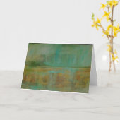 Bella Blau Karte (Gelbe Blume)