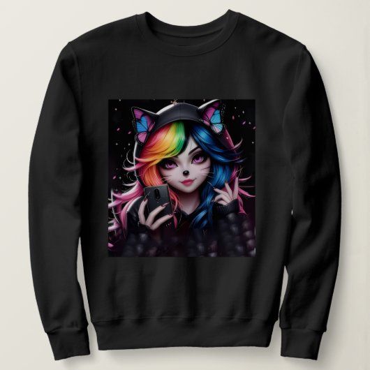 Bella+Canvas Damen Sweatshirt (Design vorne)
