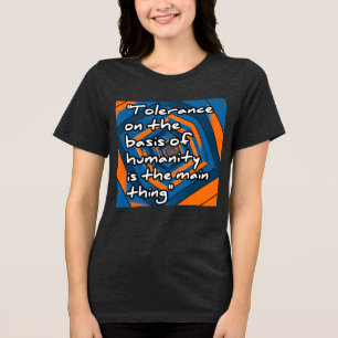 Bella+Canvas Damen Tri-Blend T-Shirt, einfarbig Sc Shirt