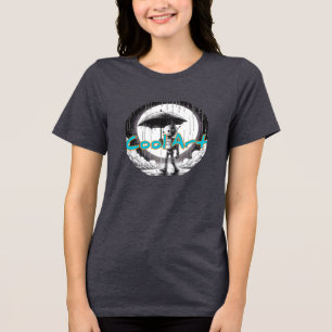 Bella+Canvas Damen Tri-Blend T-Shirt, einfarbig Sc Shirt