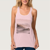 Bella+Canvas Flowy Racerback Tank Top (Vorderseite)