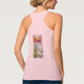 Bella+Canvas Flowy Racerback Tank Top (Rückseite)