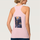 Bella+Canvas Flowy Racerback Tank Top (Rückseite)