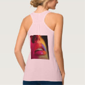 Bella+Canvas Flowy Racerback Tank Top (Rückseite)