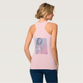 Bella+Canvas Flowy Racerback Tank Top (Rückseite Vollansicht)