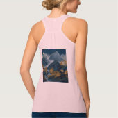 Bella+Canvas Flowy Racerback Tank Top (Rückseite)