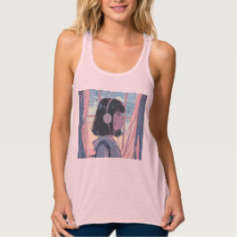 Bella+Canvas Flowy Racerback Tank Top