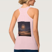 Bella+Canvas Flowy Racerback Tank Top (Rückseite)