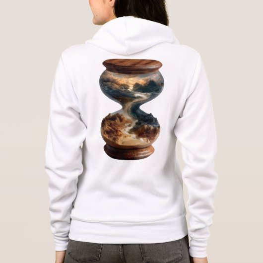 Bella+Canvas Full-Zip Hoodie (Rückseite)