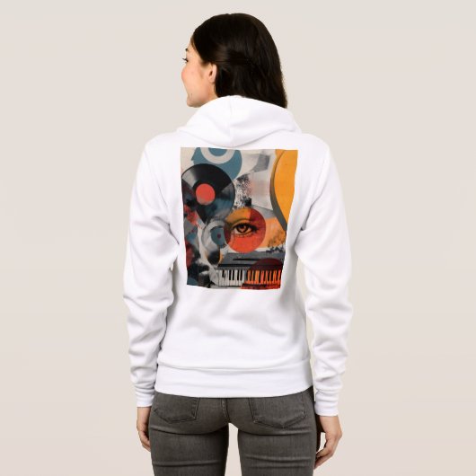 Bella+Canvas Full-Zip Hoodie (Schwarz voll)