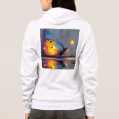 Bella+Canvas Full-Zip Hoodie (Rückseite)