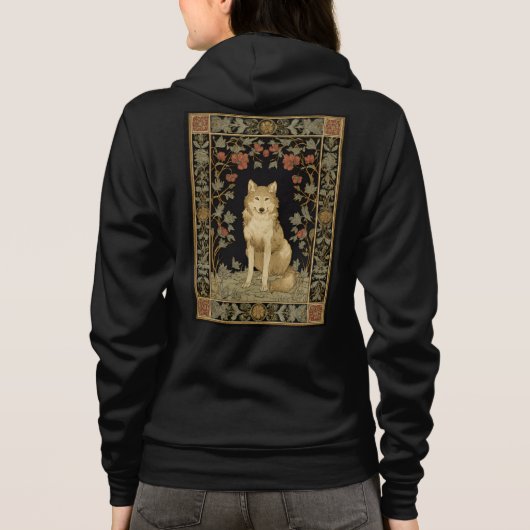 Bella+Canvas Full-Zip Hoodie (Rückseite)