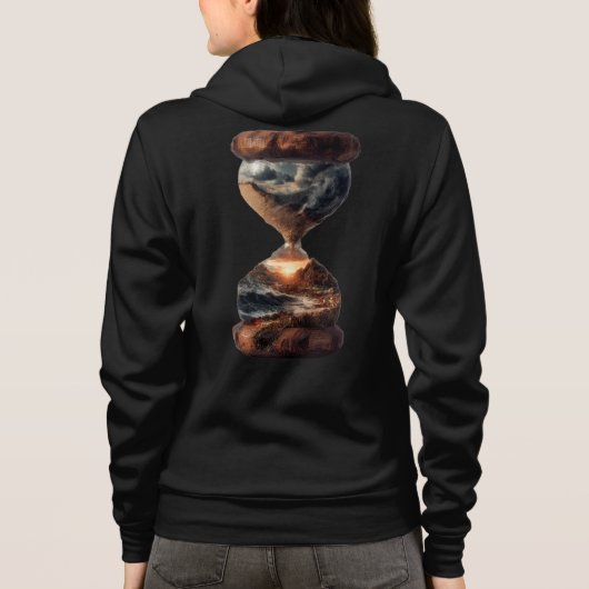 Bella+Canvas Full-Zip Hoodie (Rückseite)