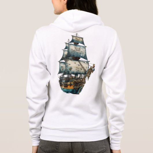 Bella+Canvas Full-Zip Hoodie (Rückseite)