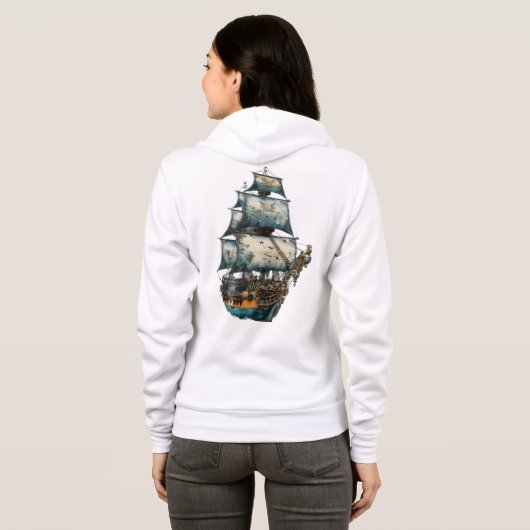 Bella+Canvas Full-Zip Hoodie (Schwarz voll)