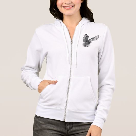 Bella+Canvas Full-Zip Hoodie (Vorderseite)