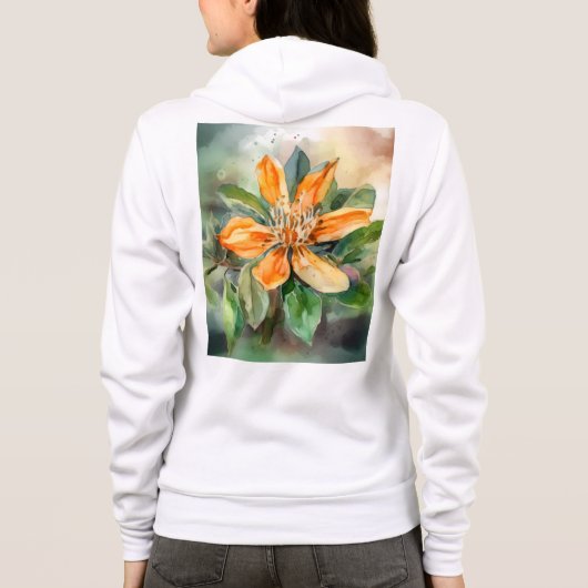 Bella+Canvas Full-Zip Hoodie (Rückseite)