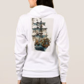 Bella+Canvas Full-Zip Hoodie (Rückseite)