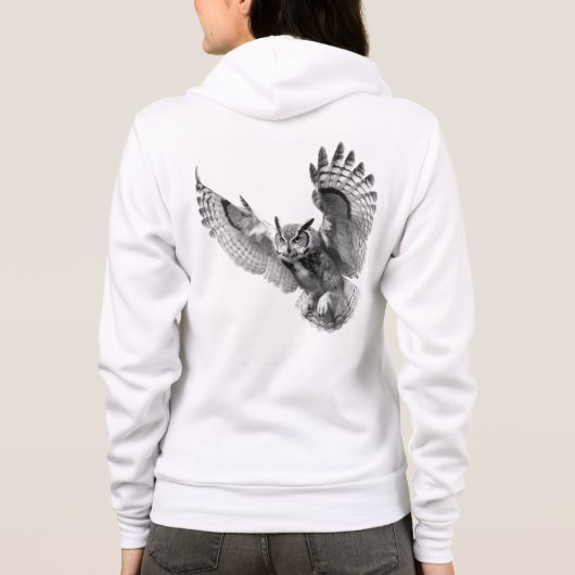 Bella+Canvas Full-Zip Hoodie (Rückseite)