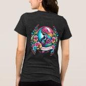Bella+Canvas Muttertag Tri-Blend Shirt (Rückseite)