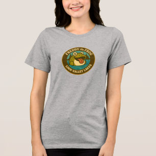 Bella+Canvas Tri-Blend Langarmshirt, einfarbig Shirt