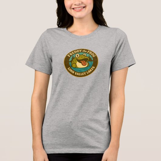 Bella+Canvas Tri-Blend Langarmshirt, einfarbig Shirt (Vorderseite)